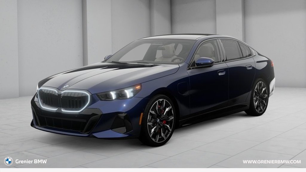 Blue 2027 BMW 5 Series Sedan All-Wheel Drive Automatic