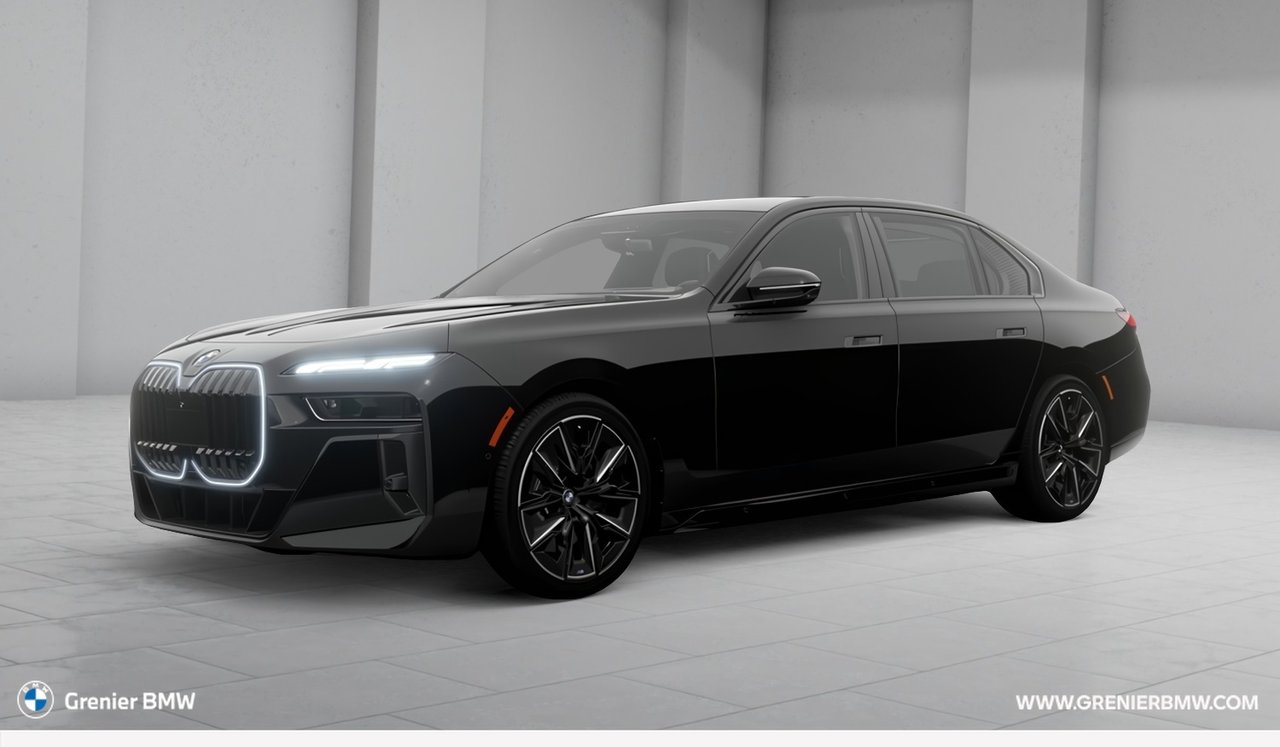 Black 2026 BMW 7 Series Sedan All-Wheel Drive Automatic