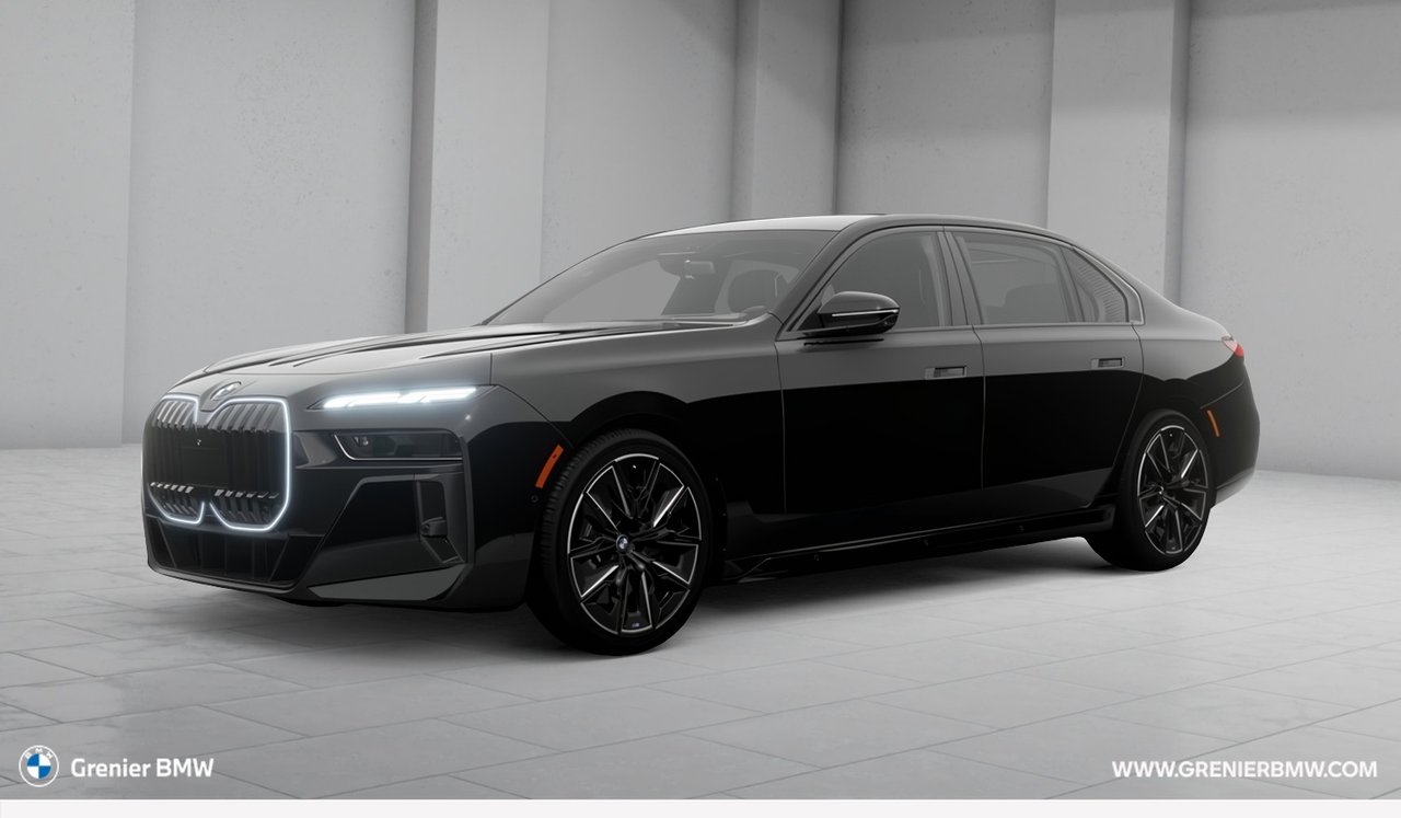Black 2026 BMW 7 Series Sedan All-Wheel Drive Automatic