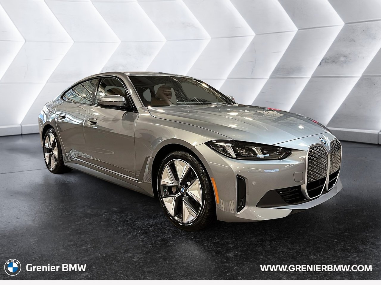 Gray 2025 BMW i4 Sedan All-Wheel Drive Automatic