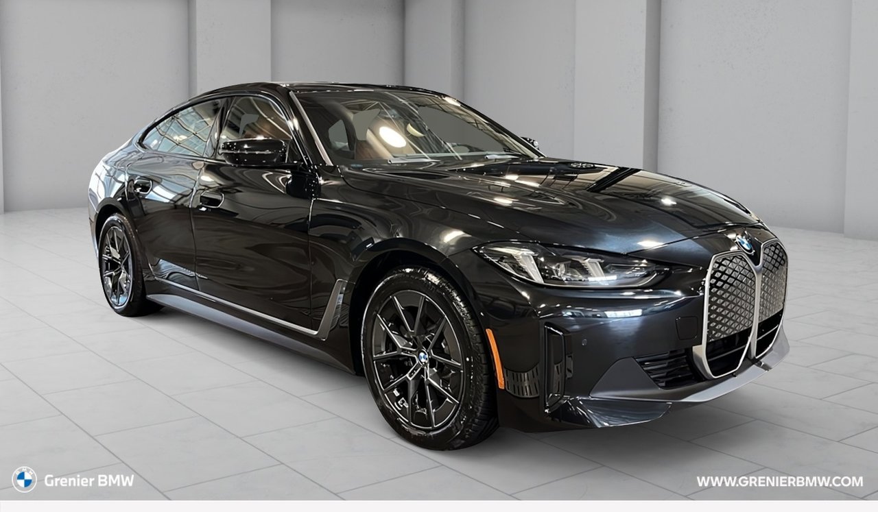 Black 2026 BMW i4 Sedan Rear-Wheel Drive Automatic