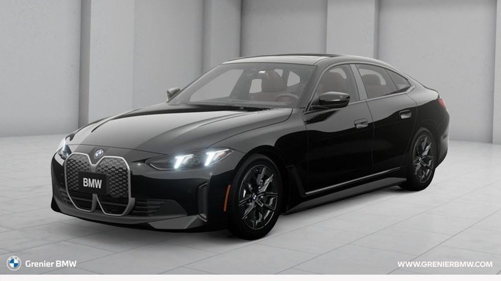 Black 2026 BMW i4 Sedan All-Wheel Drive Automatic