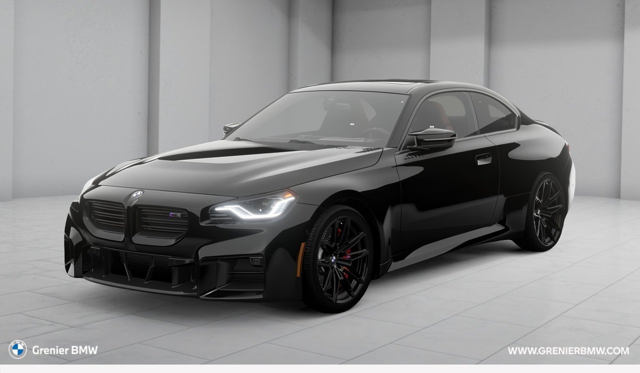 Black 2026 BMW M2 Coupe Rear-Wheel Drive