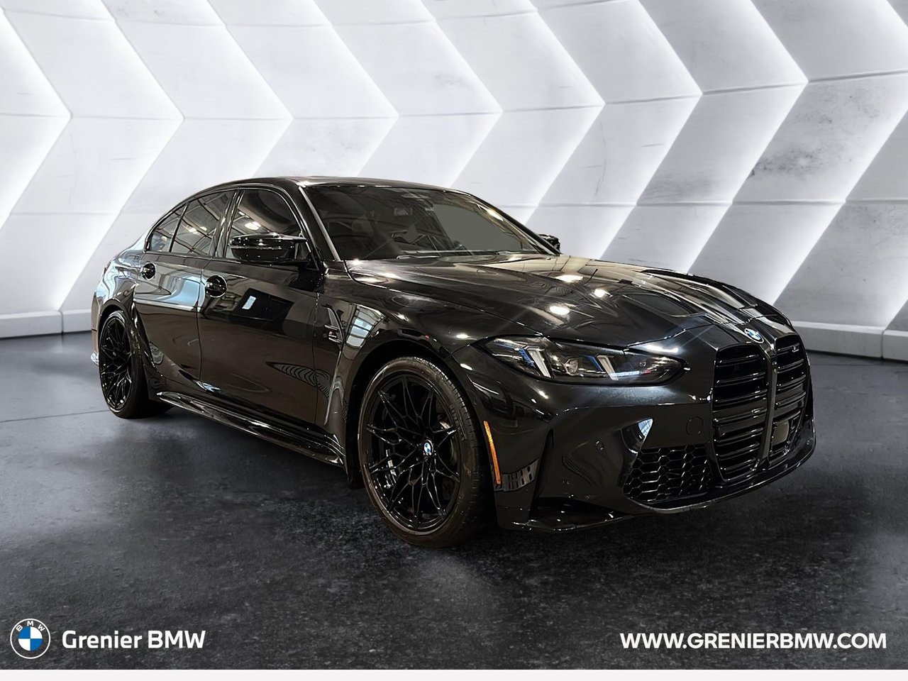 Black 2025 BMW M3 Sedan All-Wheel Drive Automatic