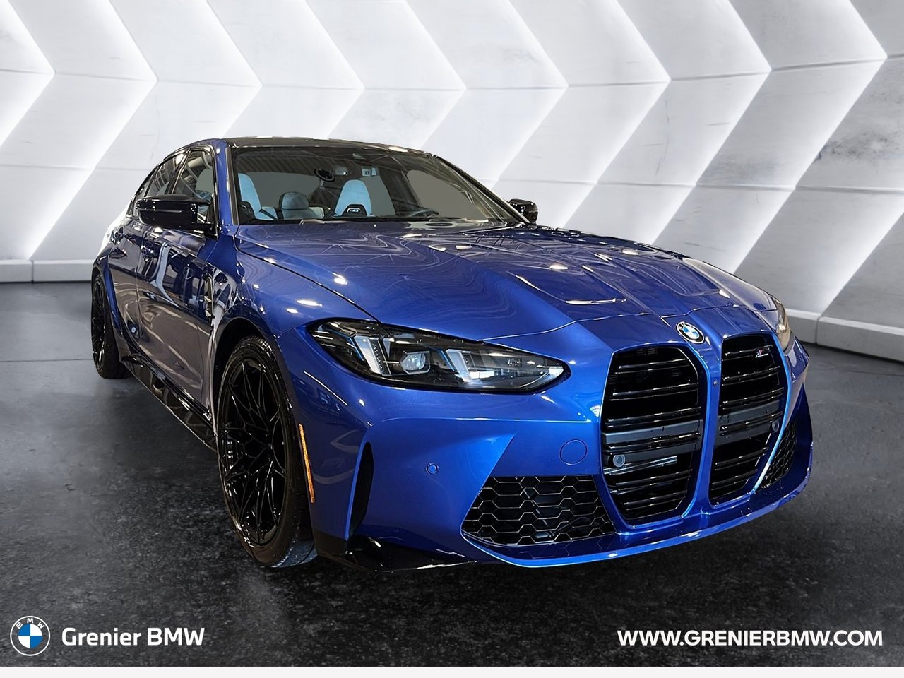 Blue 2027 BMW M3 Sedan All-Wheel Drive Automatic