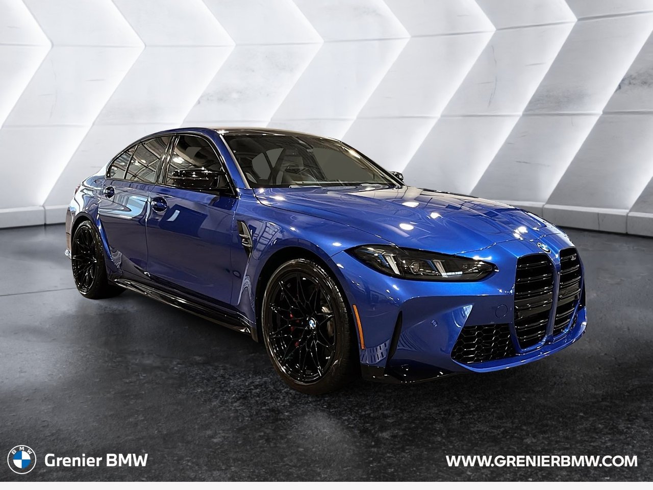 Blue 2027 BMW M3 Sedan All-Wheel Drive Automatic