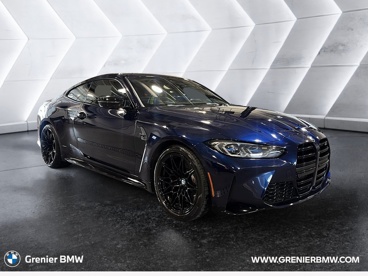Blue 2022 BMW M4 Coupe Rear-Wheel Drive Automatic