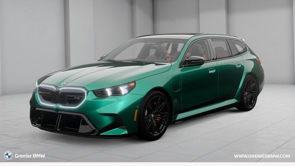 Green 2027 BMW M5 Wagon All-Wheel Drive Automatic
