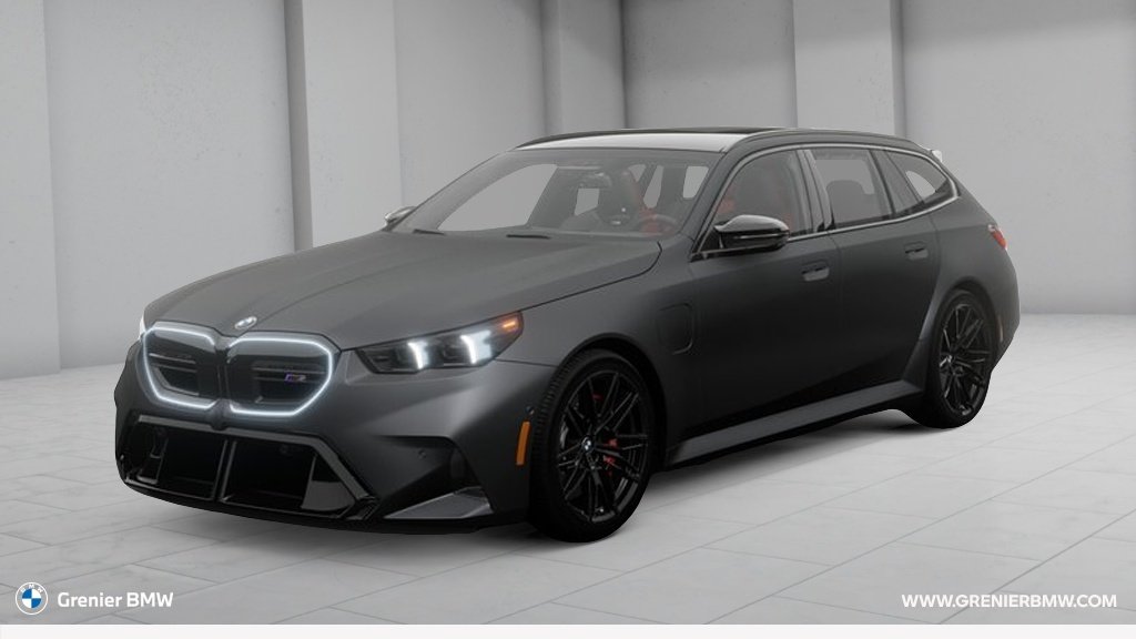 Gray 2027 BMW M5 Wagon All-Wheel Drive Automatic