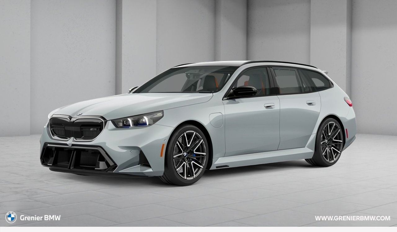 Gray 2027 BMW M5 Wagon All-Wheel Drive Automatic