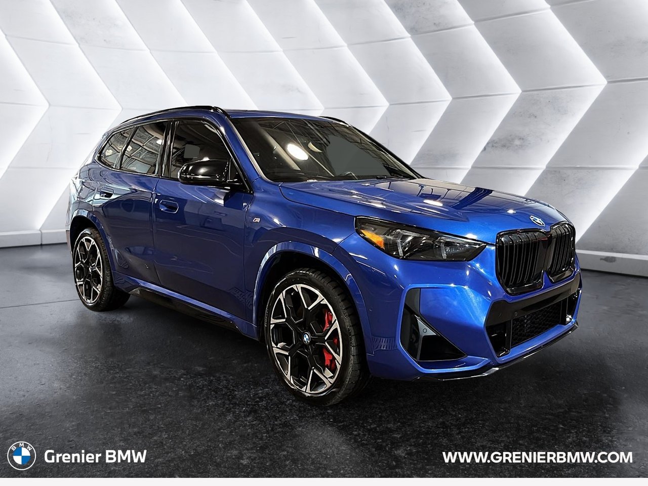 Blue 2024 BMW X1 SUV / Crossover All-Wheel Drive Automatic
