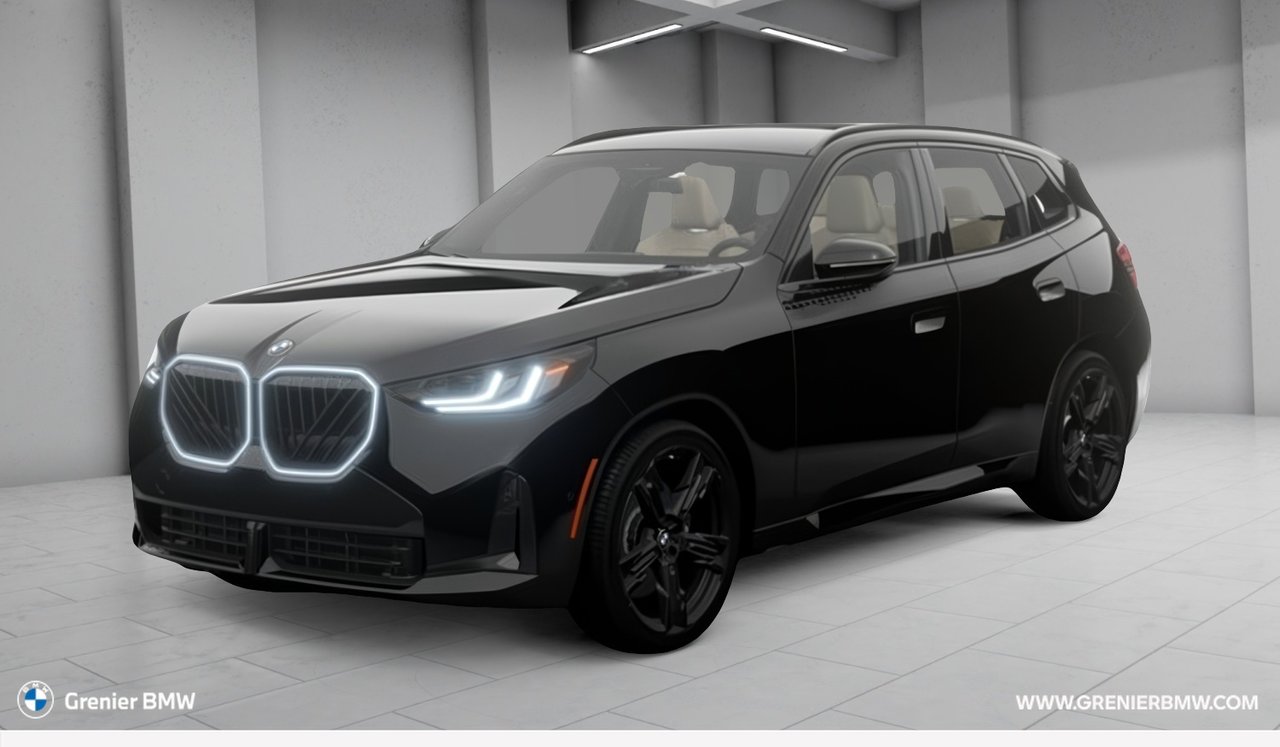 Black 2026 BMW X3 SUV / Crossover All-Wheel Drive Automatic