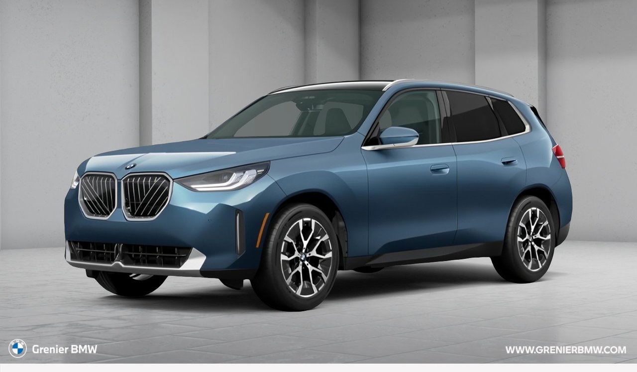 Blue 2026 BMW X3 SUV / Crossover All-Wheel Drive Automatic