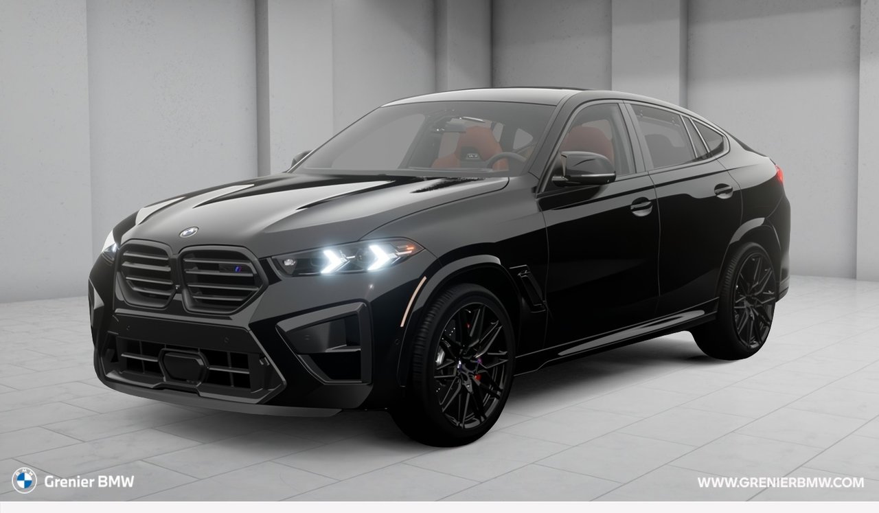 Black 2026 BMW X6 M SUV / Crossover All-Wheel Drive Automatic