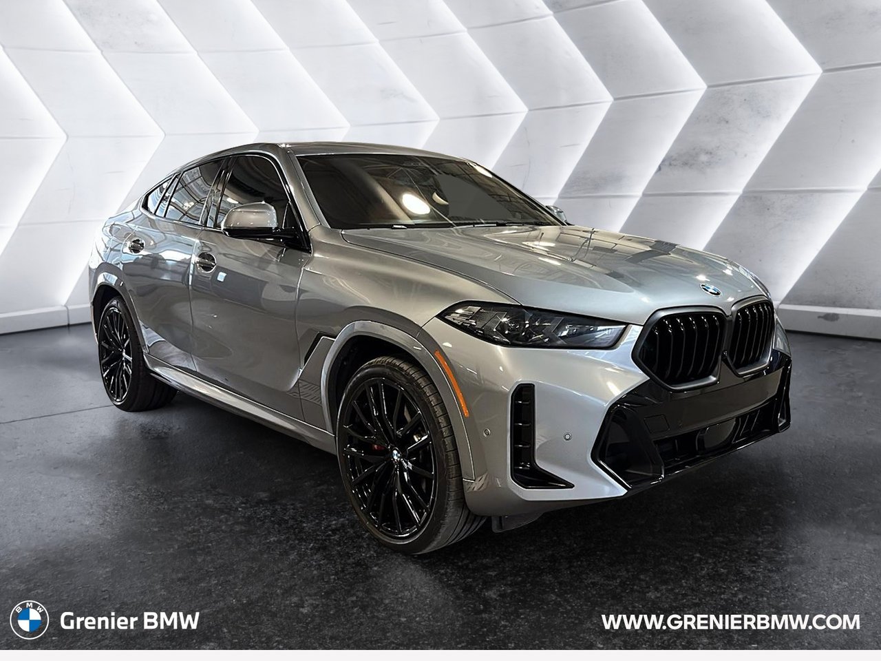 Gray 2024 BMW X6 SUV / Crossover All-Wheel Drive Automatic