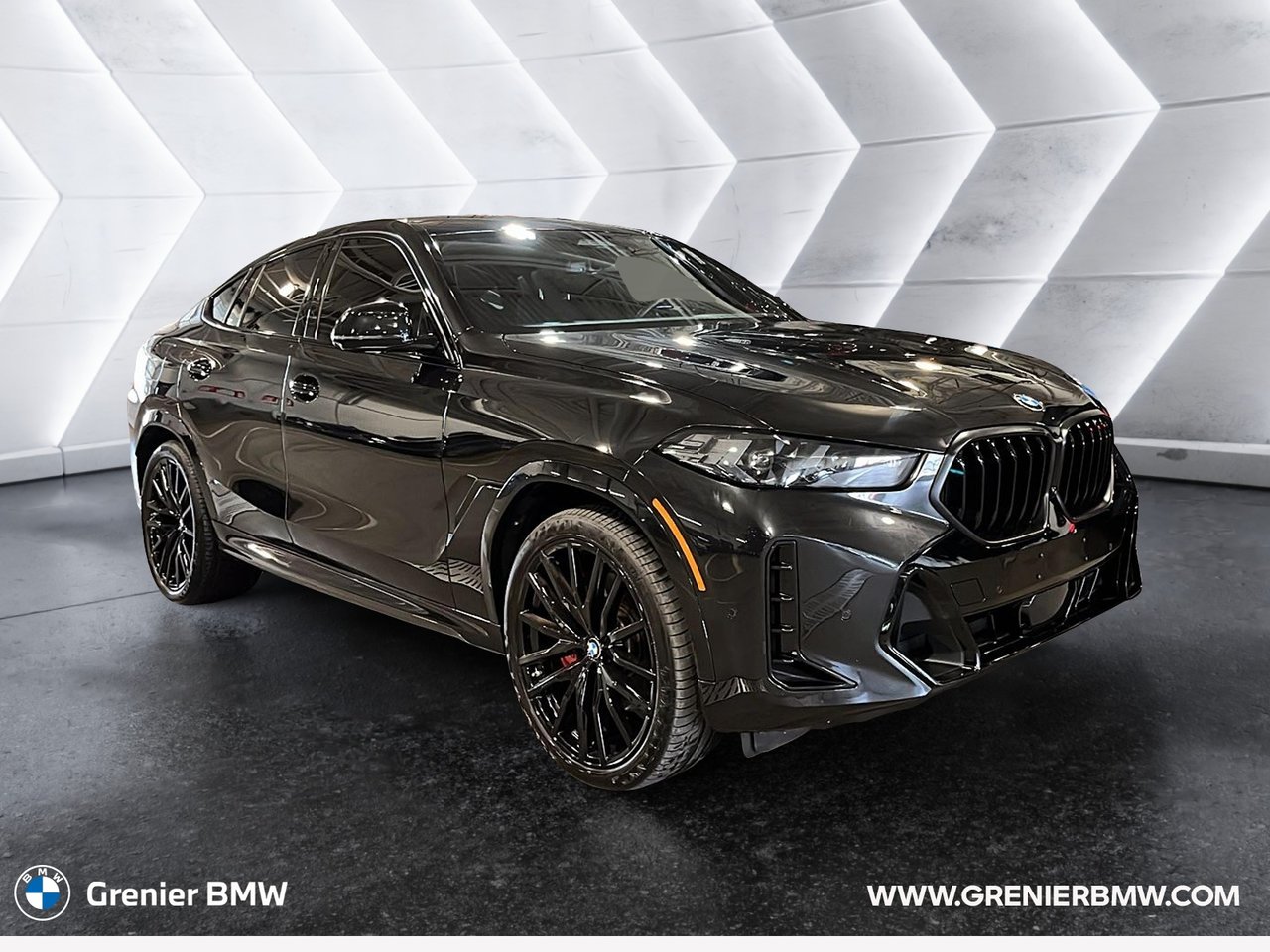 Black 2024 BMW X6 SUV / Crossover All-Wheel Drive Automatic