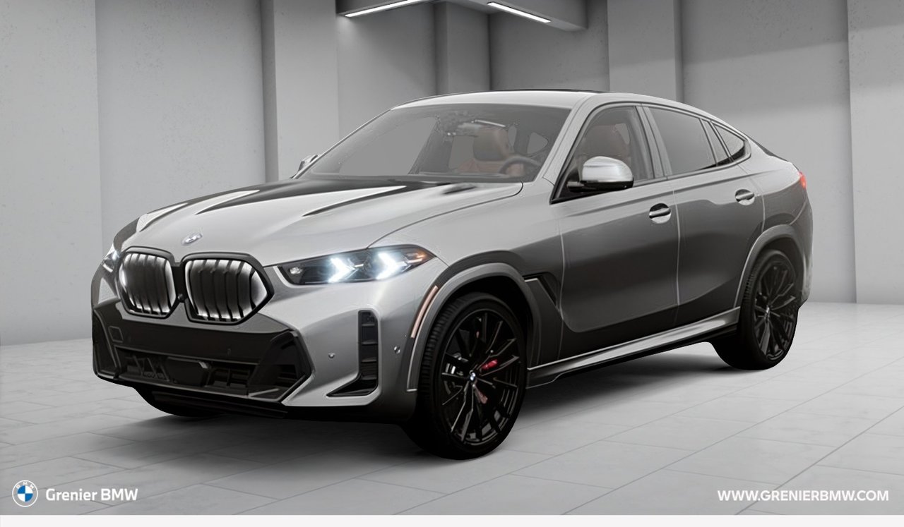 Gray 2027 BMW X6 SUV / Crossover All-Wheel Drive Automatic