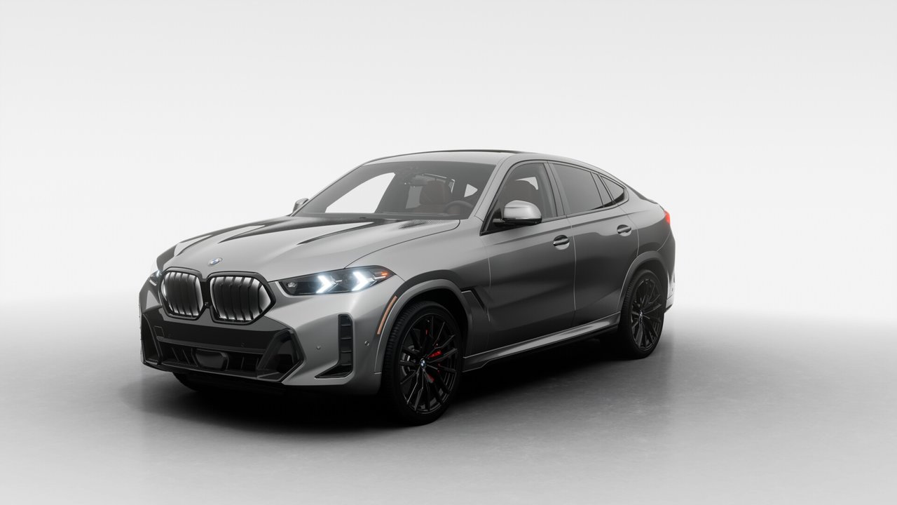 Gray 2027 BMW X6 SUV / Crossover All-Wheel Drive Automatic