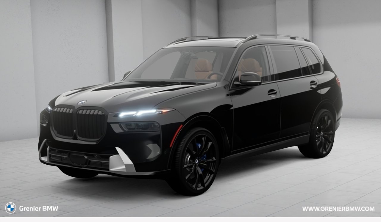Black 2027 BMW X7 SUV / Crossover All-Wheel Drive Automatic