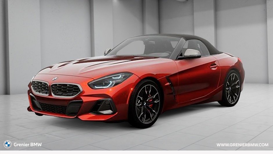 Black 2026 BMW Z4 Convertible Rear-Wheel Drive Automatic