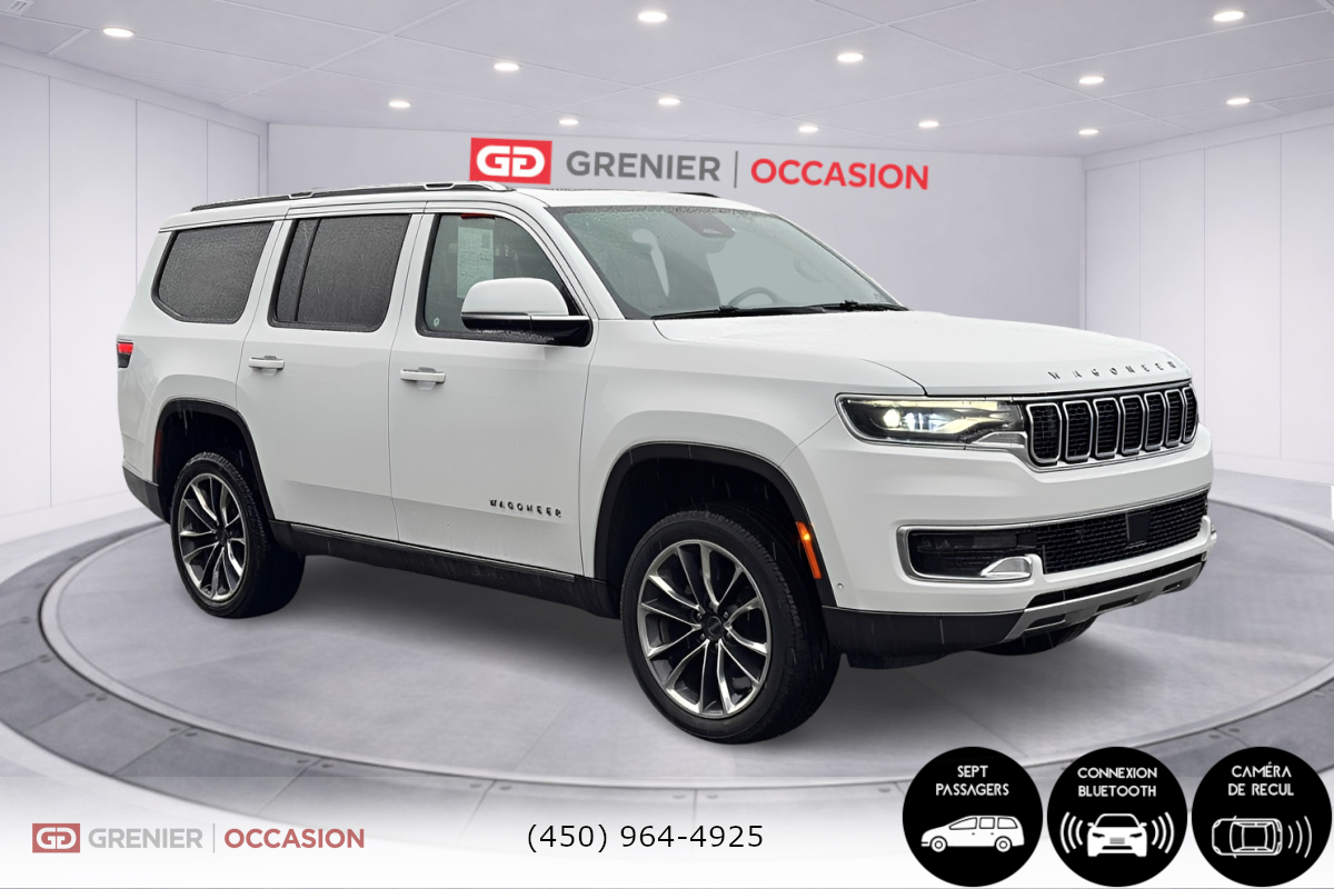 White 2022 Jeep Wagoneer SUV / Crossover Four-Wheel Drive Automatic