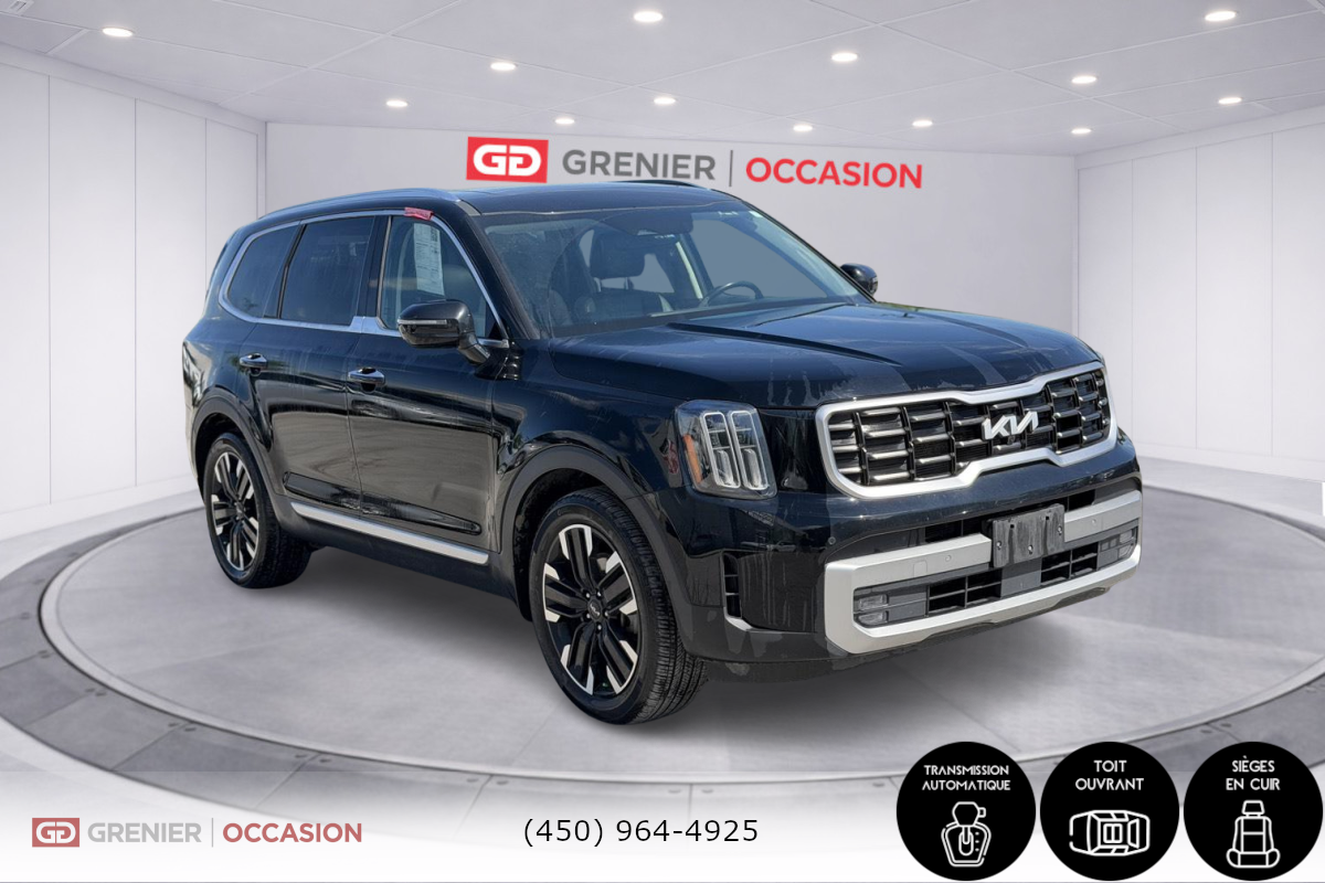 Black 2023 Kia Telluride SUV / Crossover All-Wheel Drive Automatic