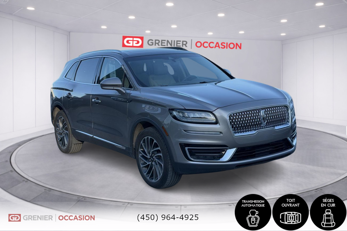 Brown 2019 Lincoln Nautilus SUV / Crossover All-Wheel Drive Automatic