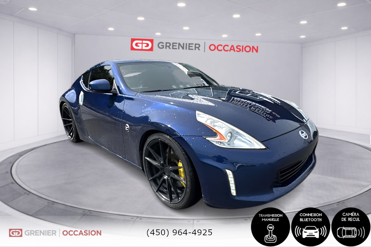 Blue 2016 Nissan 370Z Coupe Manual