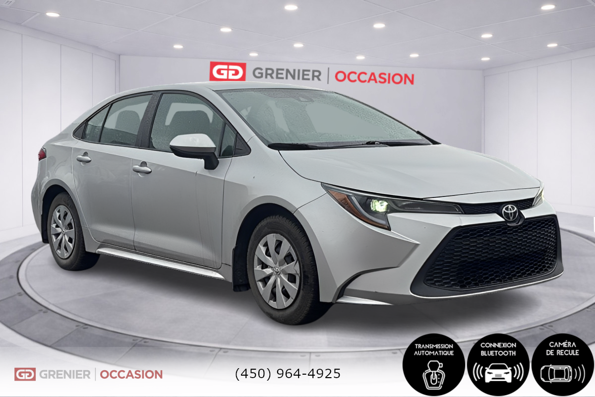 Silver 2022 Toyota Corolla Sedan Front-Wheel Drive Automatic
