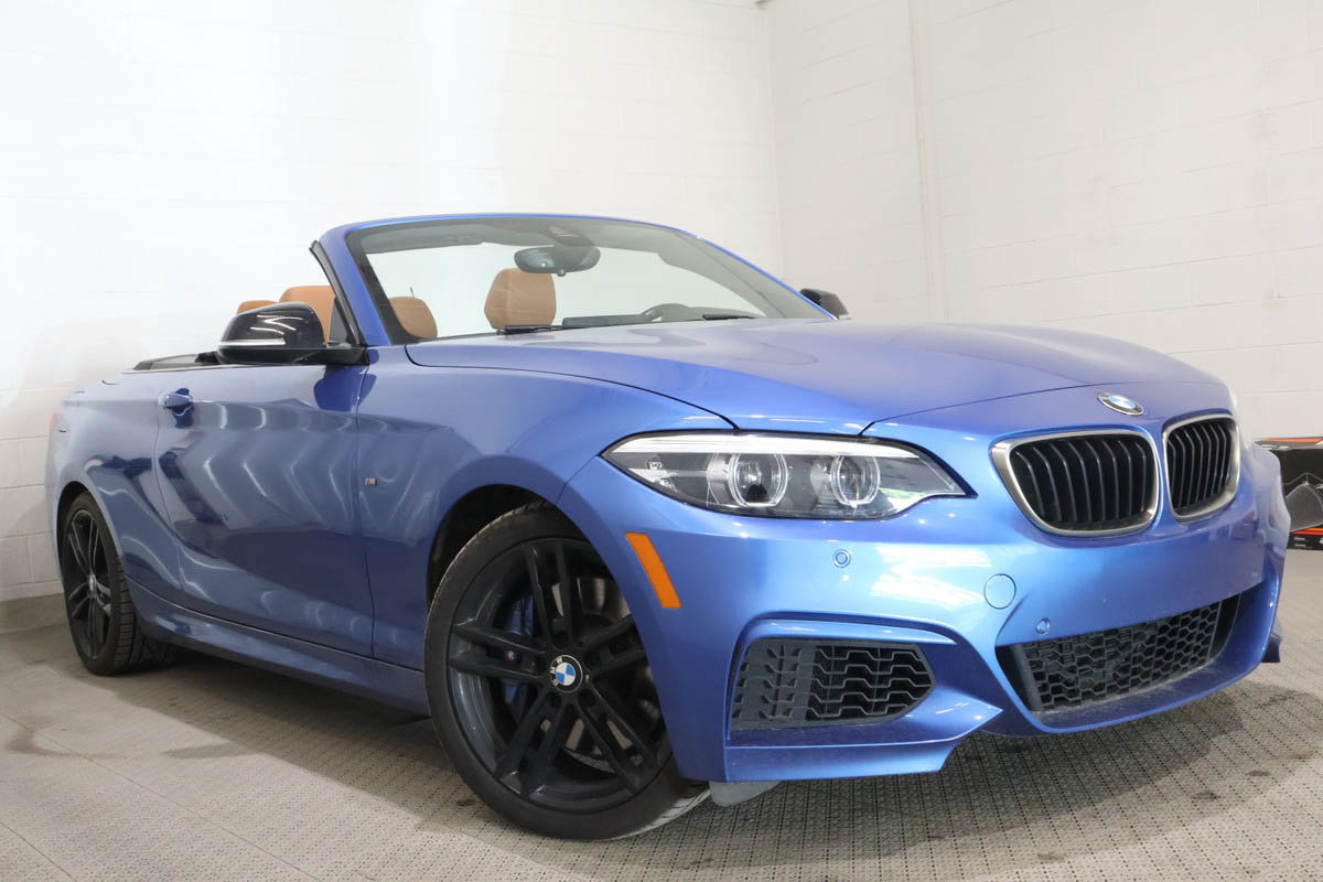 Blue 2021 BMW 2 Series Convertible All-Wheel Drive Automatic