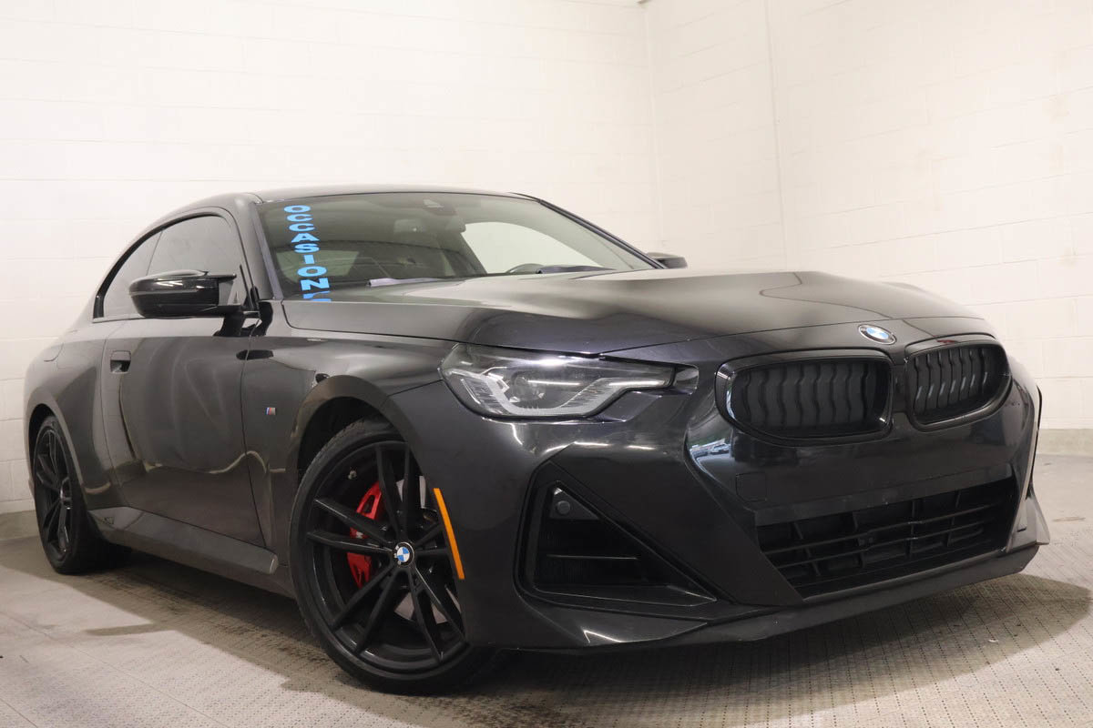 Black 2022 BMW 2 Series Coupe All-Wheel Drive Automatic