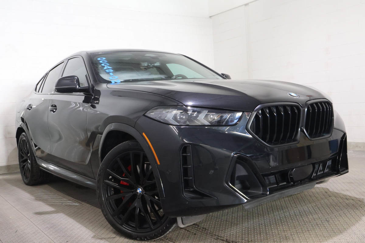Black 2024 BMW X6 SUV / Crossover All-Wheel Drive Automatic