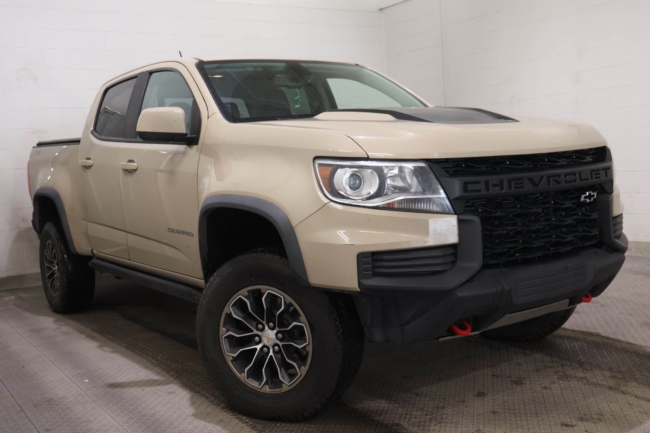 Brown (BEIGE) 2021 Chevrolet Colorado Pickup Truck Four-Wheel Drive Automatic