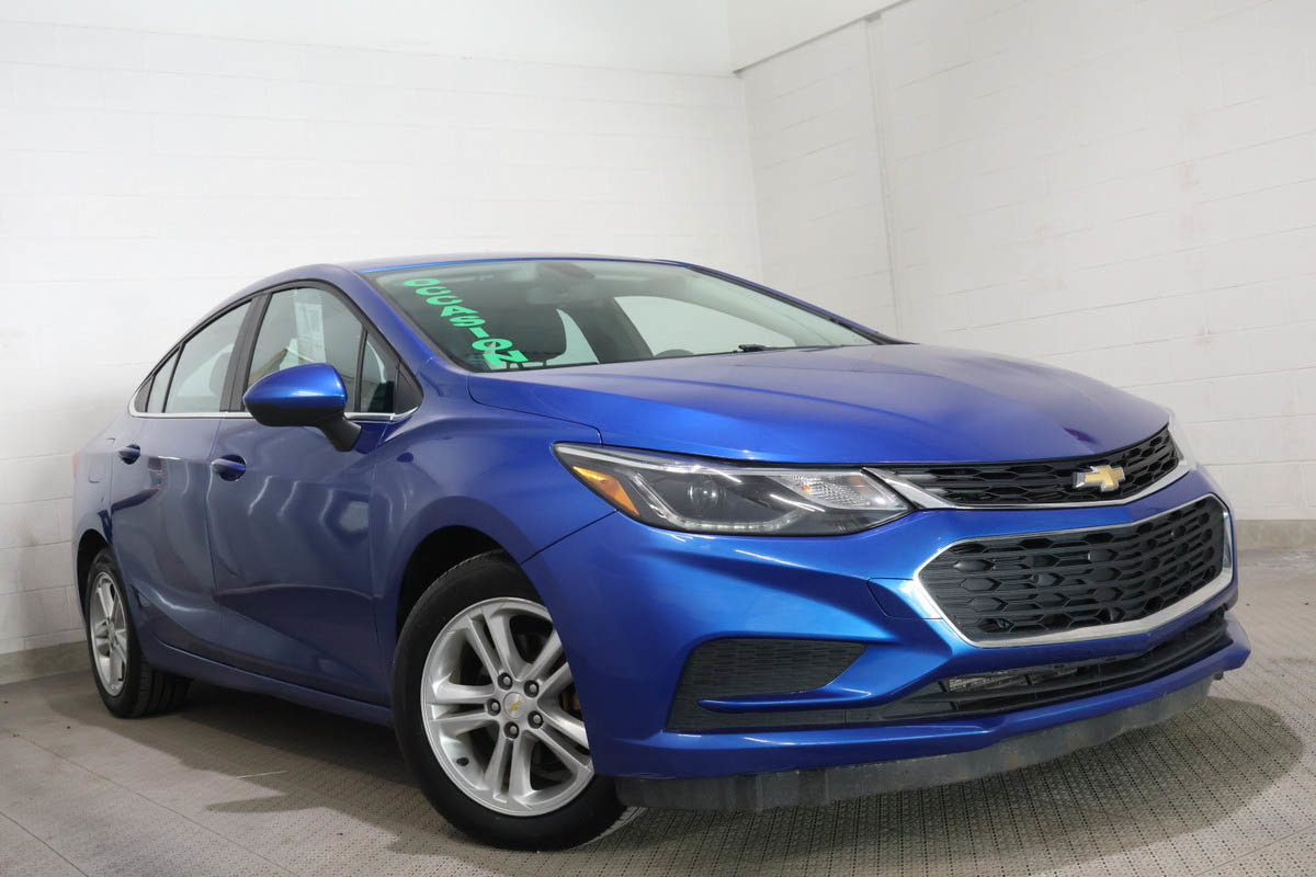 Blue 2017 Chevrolet Cruze Sedan Front-Wheel Drive Automatic