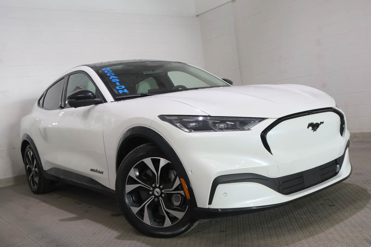 White 2021 Ford Mustang Mach-E SUV / Crossover All-Wheel Drive Automatic