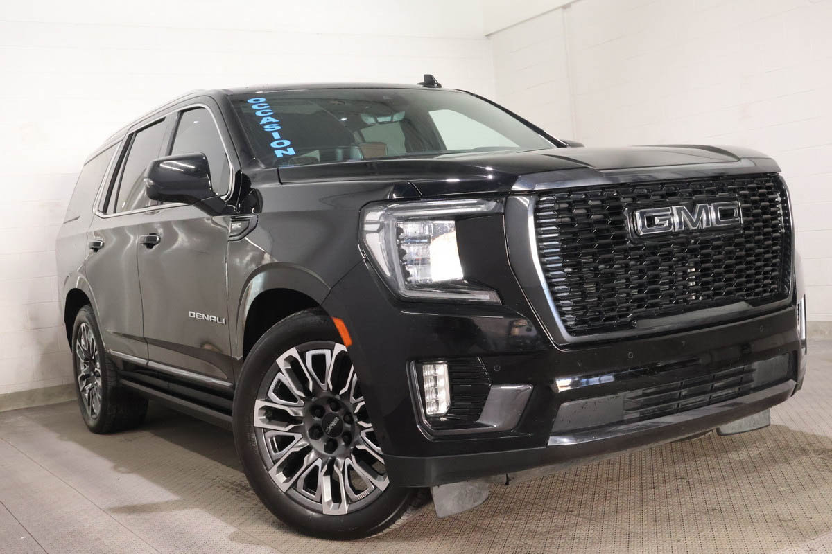 Black 2023 GMC Yukon SUV / Crossover Four-Wheel Drive Automatic