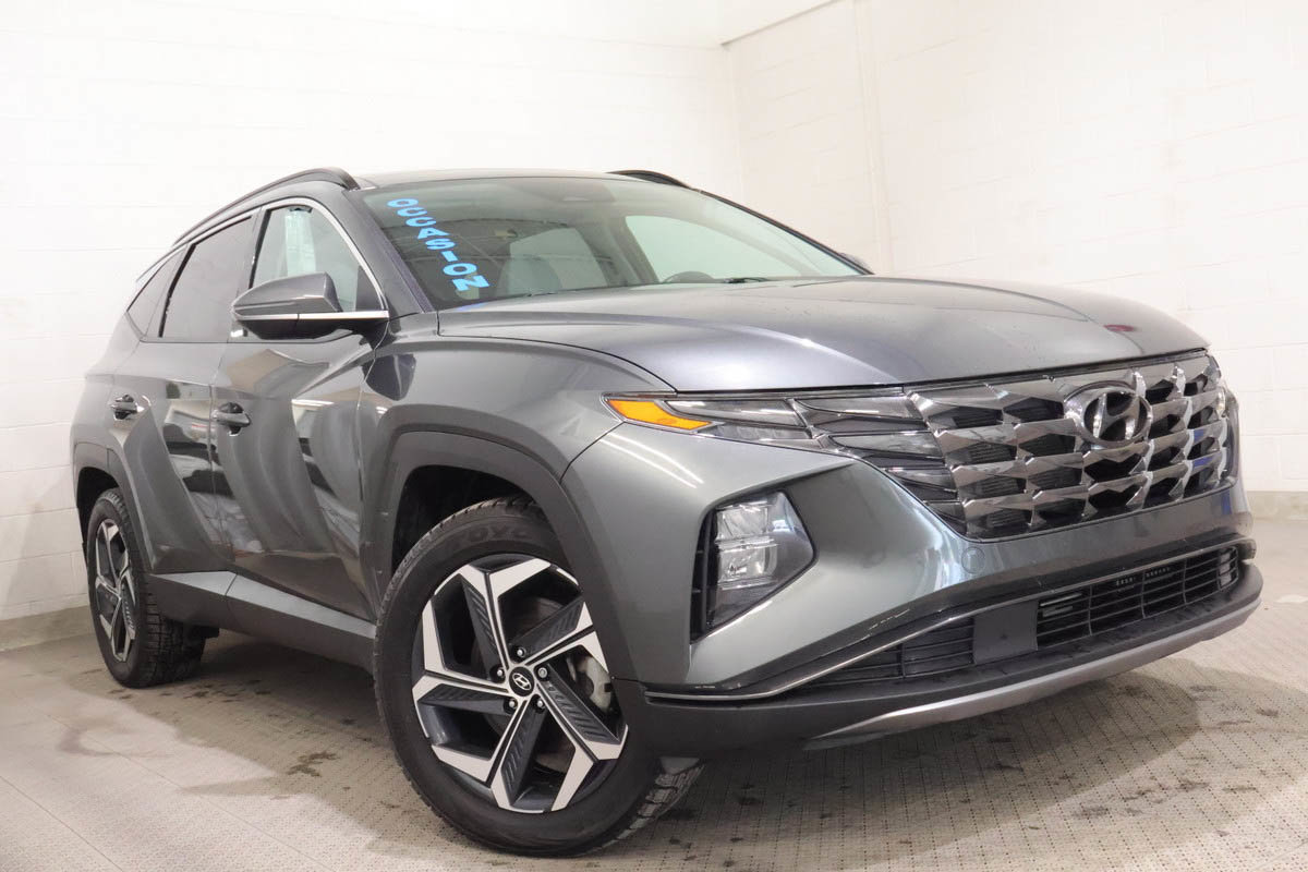 Gray 2024 Hyundai Tucson Hybrid Luxury AWD SUV / Crossover Automatic