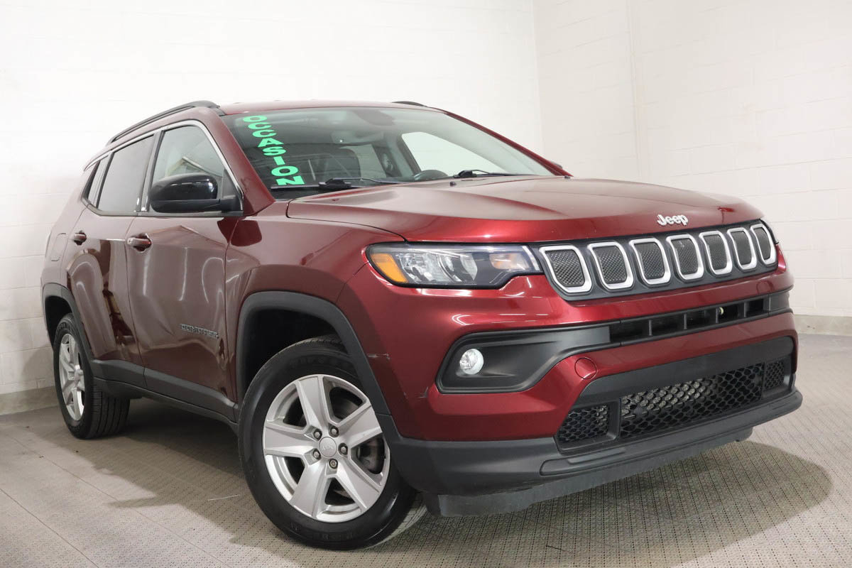 Red 2022 Jeep Compass SUV / Crossover  Automatic