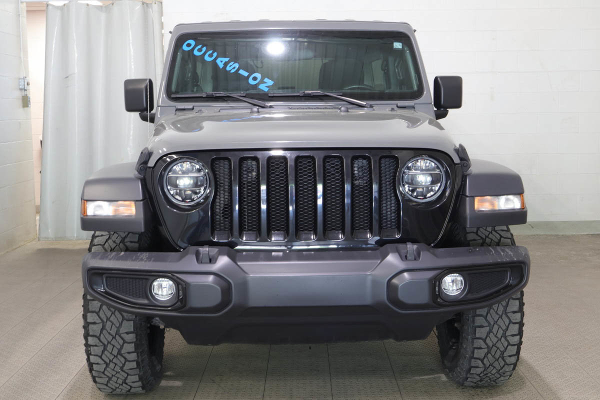 Gray (GRIS RAIE) 2022 Jeep Wrangler Unlimited Willys 4WD SUV / Crossover Four-Wheel Drive Automatic