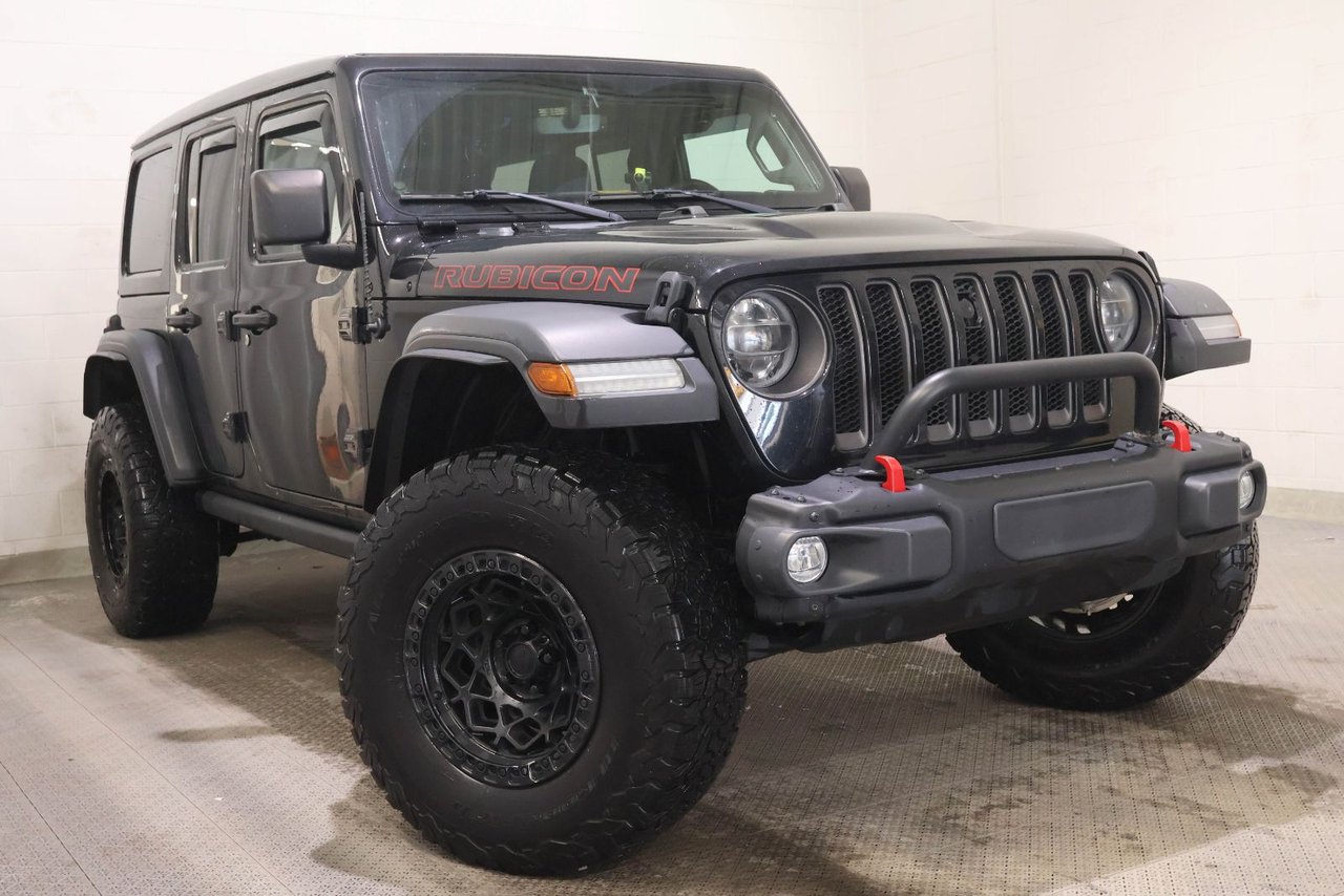 Black 2022 Jeep Wrangler SUV / Crossover Four-Wheel Drive Manual