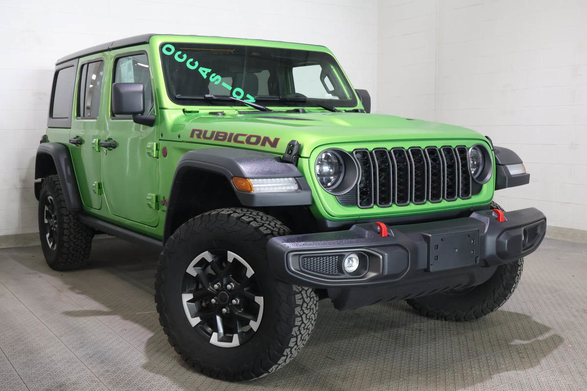 Green 2026 Jeep Wrangler SUV / Crossover Four-Wheel Drive Automatic