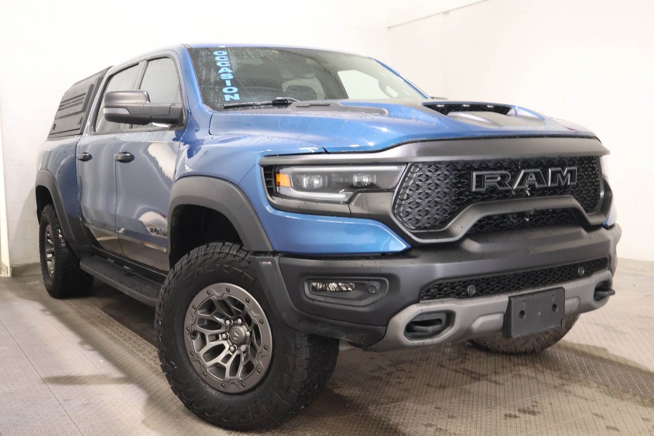 Blue 2024 RAM 1500 Pickup Truck All-Wheel Drive Automatic