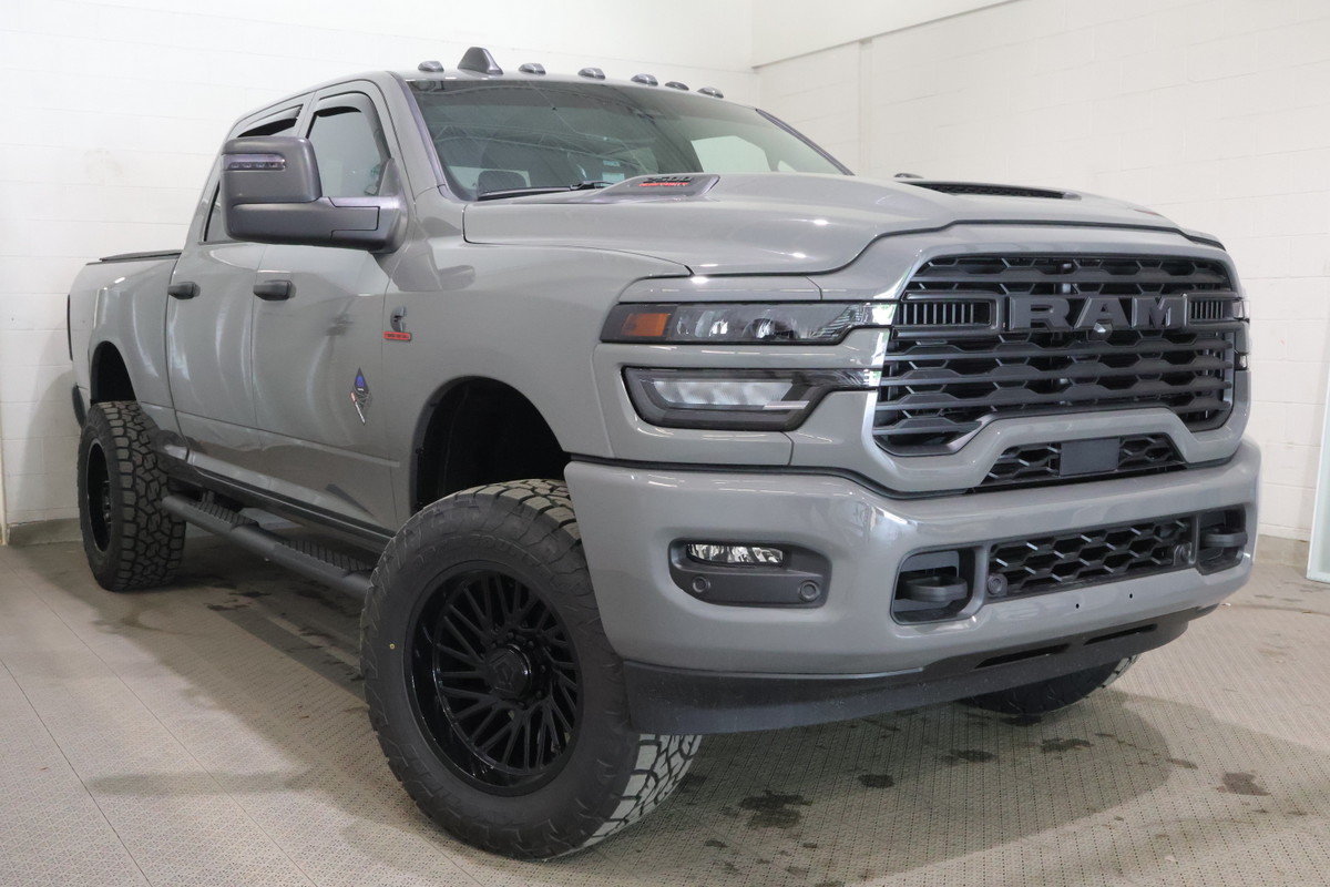 Gray (CERAMIC GREY) 2026 RAM 2500 Pickup Truck Four-Wheel Drive Automatic