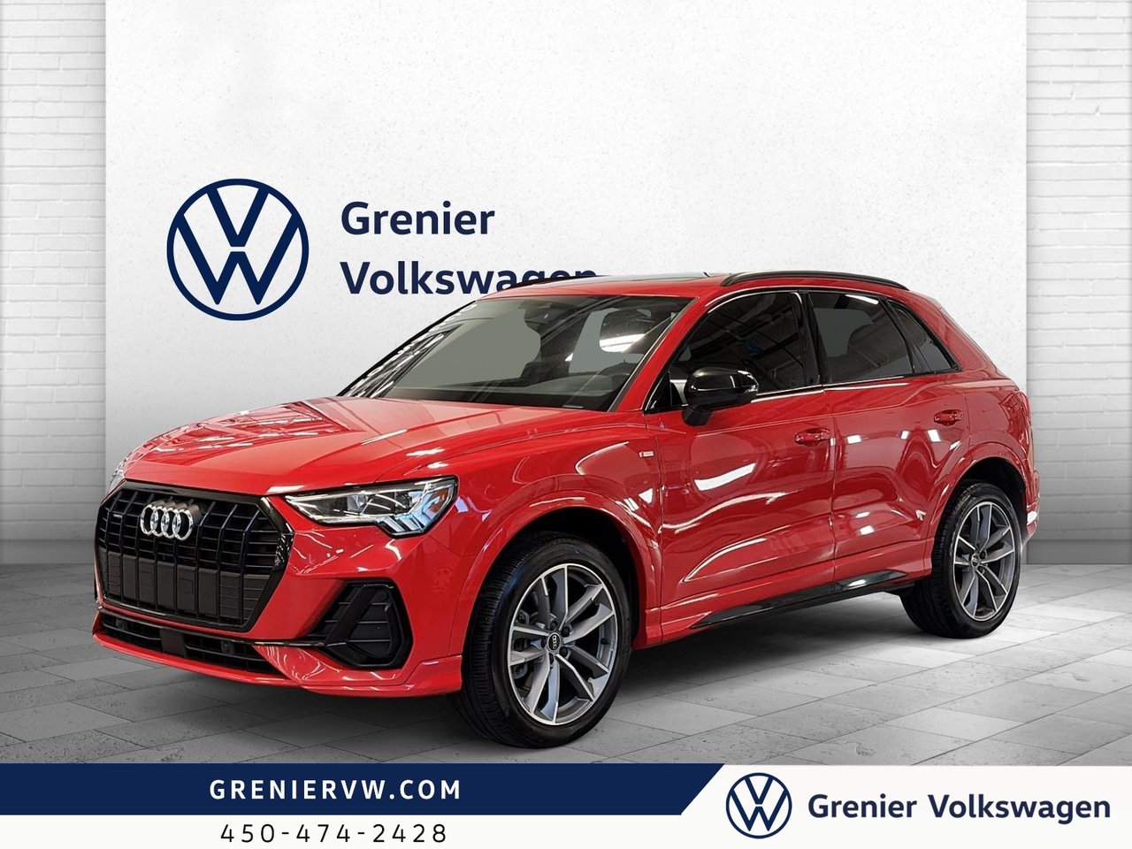 Red 2024 Audi Q3 SUV / Crossover All-Wheel Drive Automatic