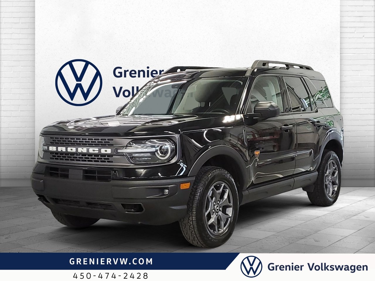 Black 2023 Ford Bronco Sport SUV / Crossover All-Wheel Drive Automatic