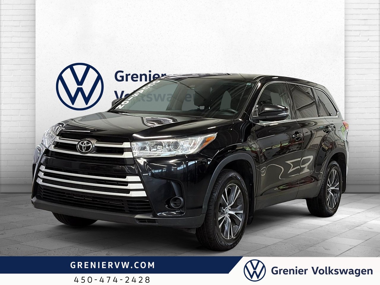 Black 2019 Toyota Highlander SUV / Crossover All-Wheel Drive Automatic