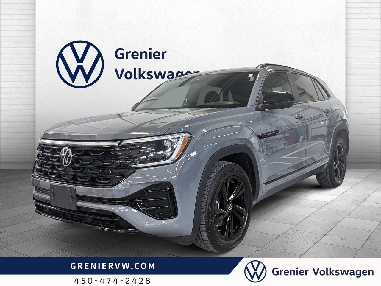 2025 Volkswagen Atlas Cross Sport Comfortline R-Line Black Edition 4Motion