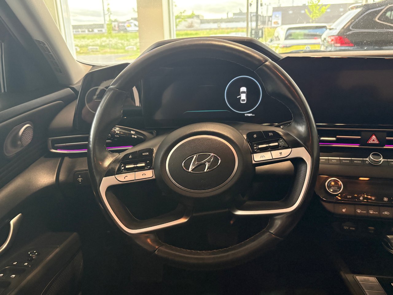 2023 Hyundai Elantra Hybrid Luxury + CAMERA + CARPLAY + TOIT + CUIR + WOW!+++