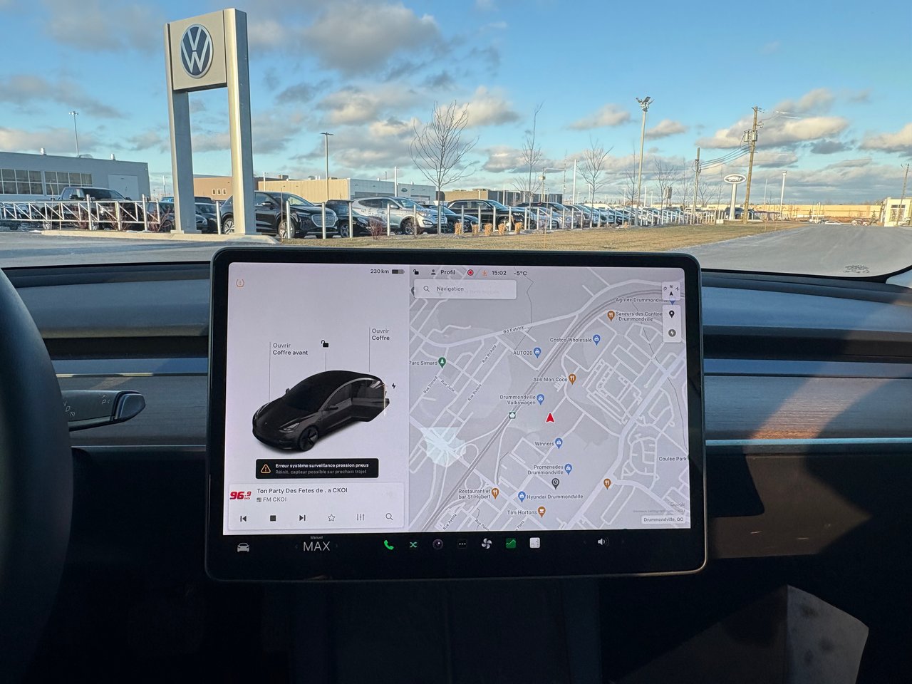 2022 Tesla MODEL 3 AUTOPILOT + CAMERA 360 + GPS + INT CUIR!!!