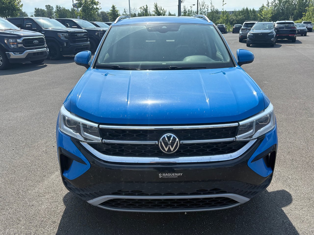 2022 Volkswagen Taos Highline + 4MOTION + CUIR + CARPLAY + NAV + WOW!++